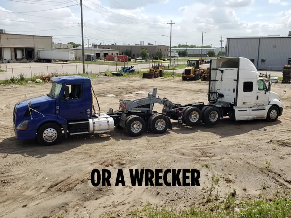 Frac Attack moving heavy equipment in the field